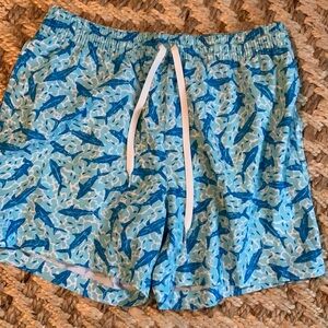 Chubbies medium swim trunks.
